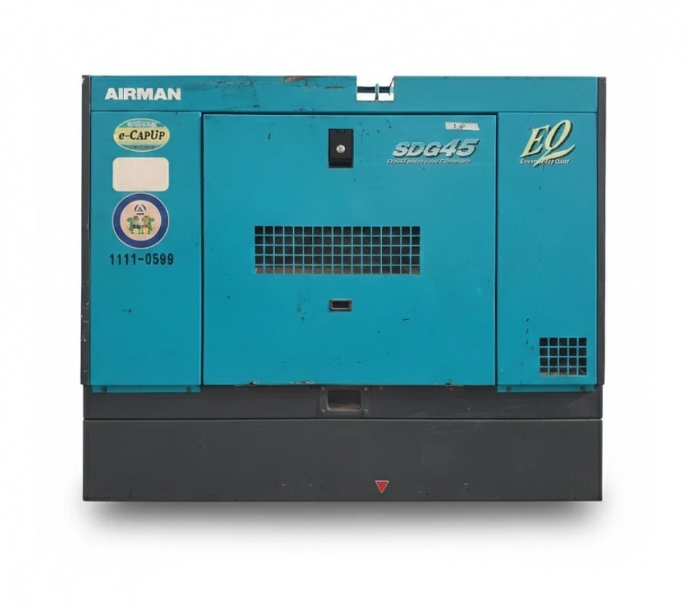 Airman SDG45S<br>45 kVA Super Silent  Diesel Generator Powered by Kubota